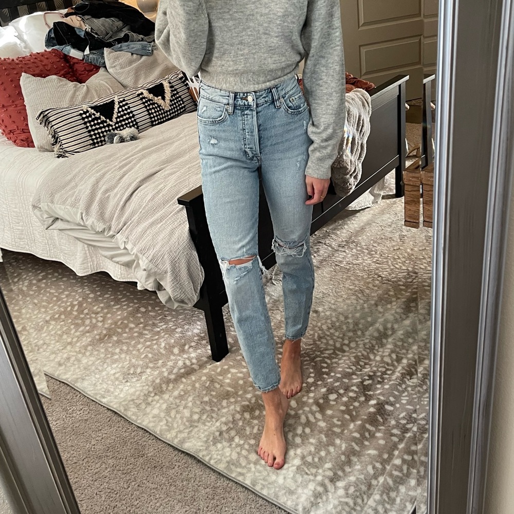 H&M Distressed Jeans